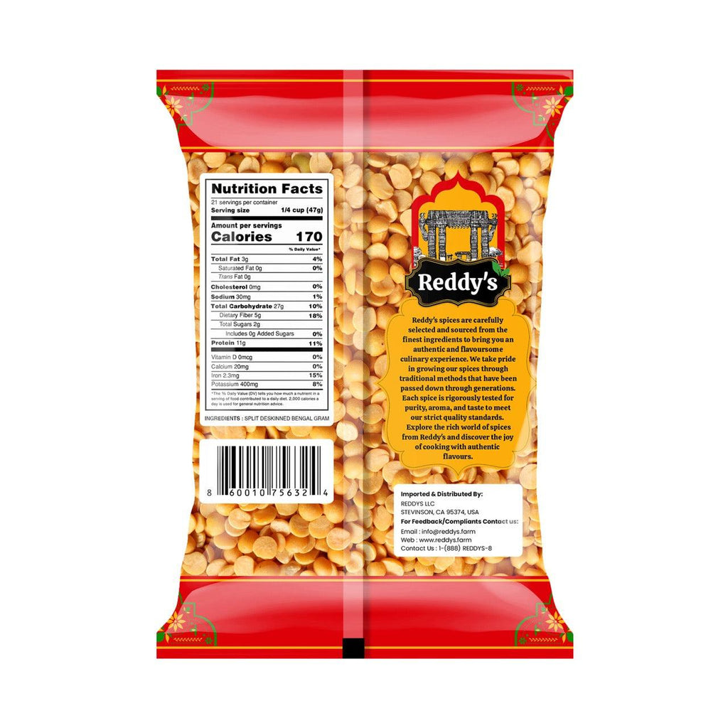 Reddy's Chana Dal 2.2 Lb / 1 Kg - Reddy's