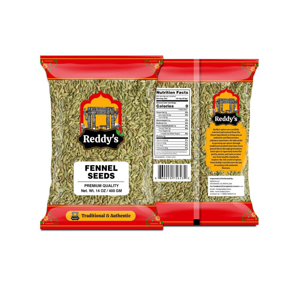 Reddy's Fennel Seeds 14 OZ / 400 GM - Reddy's