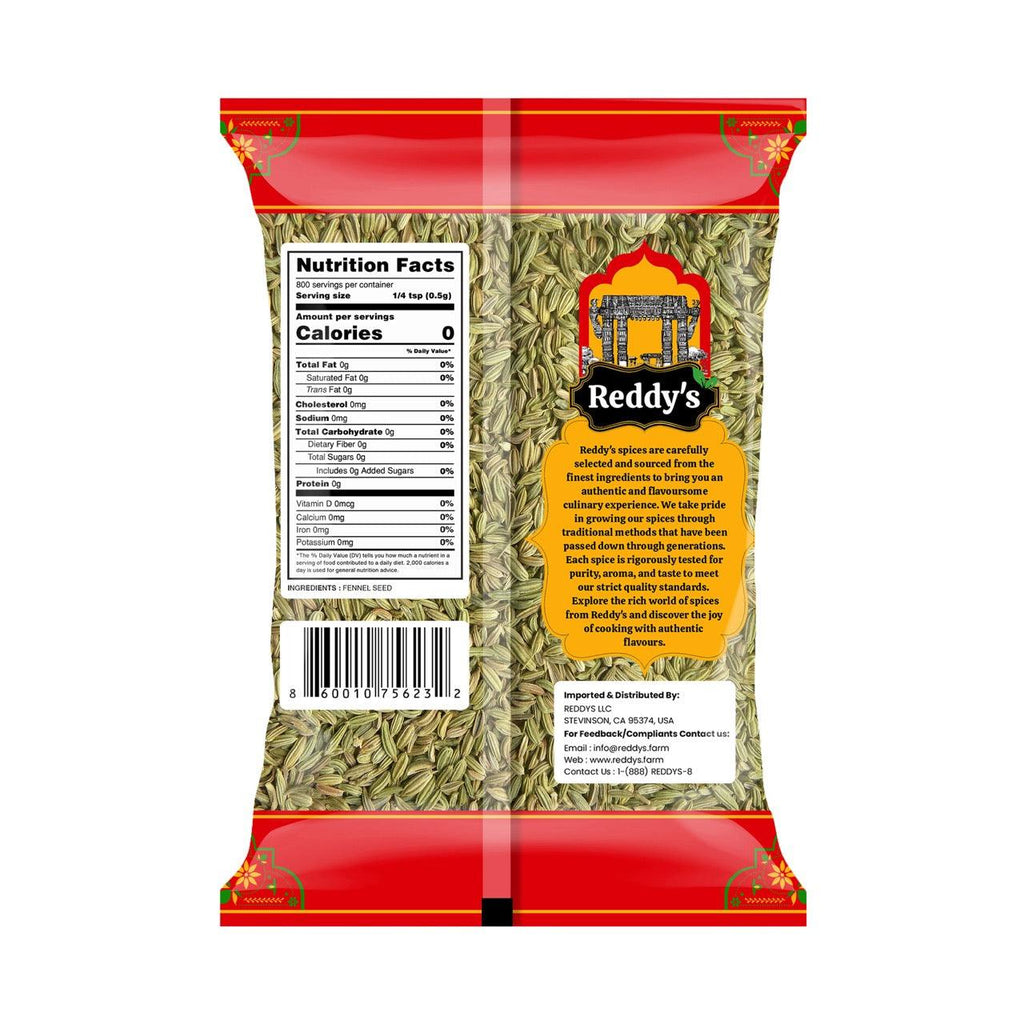 Reddy's Fennel Seeds 14 OZ / 400 GM - Reddy's