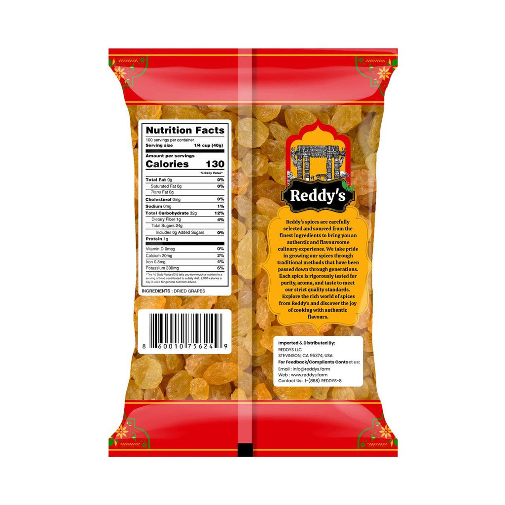 Reddy's Golden Raisen 14 OZ / 400 GM - Reddy's