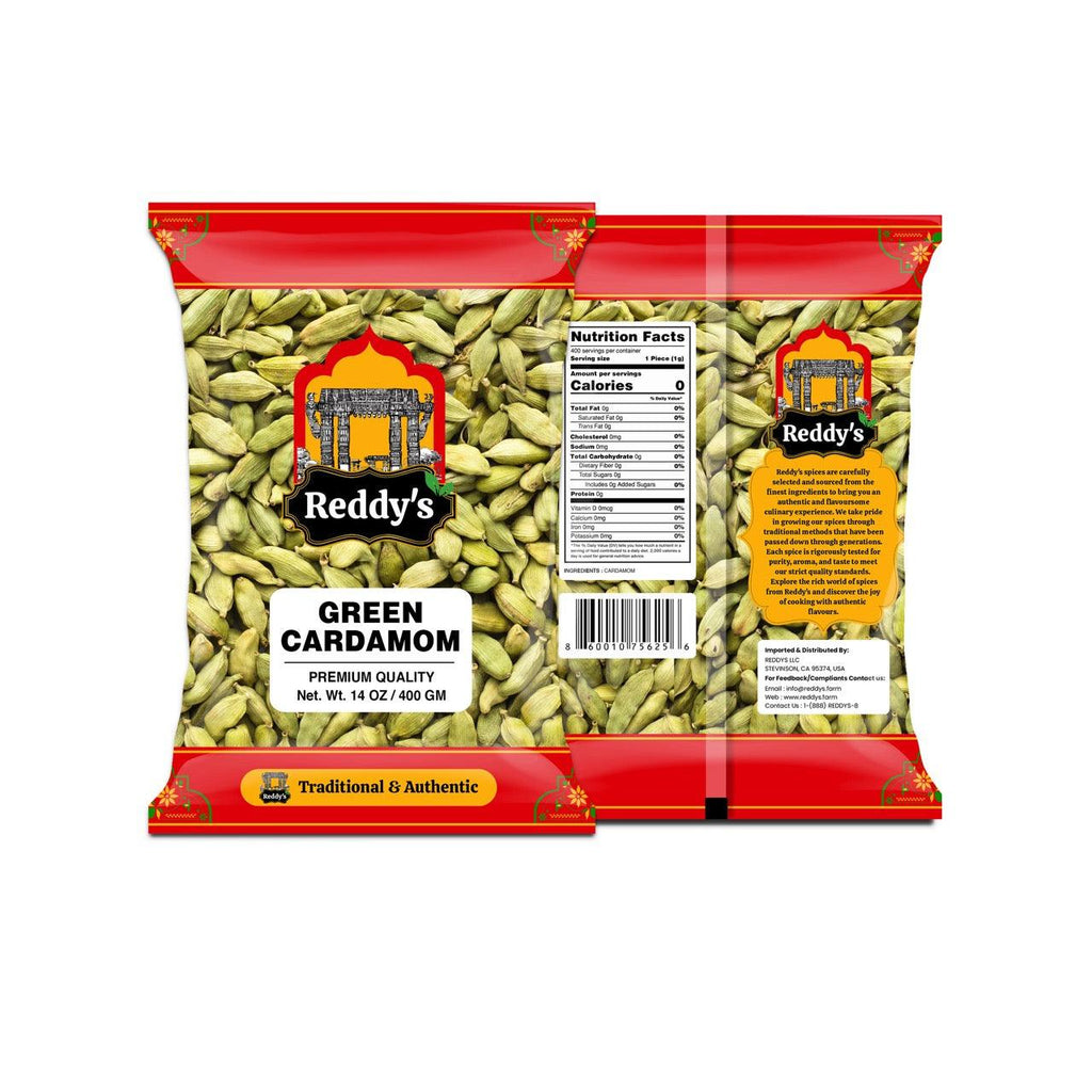 Reddy's Green Cardamom 14 OZ / 400 GM - Reddy's