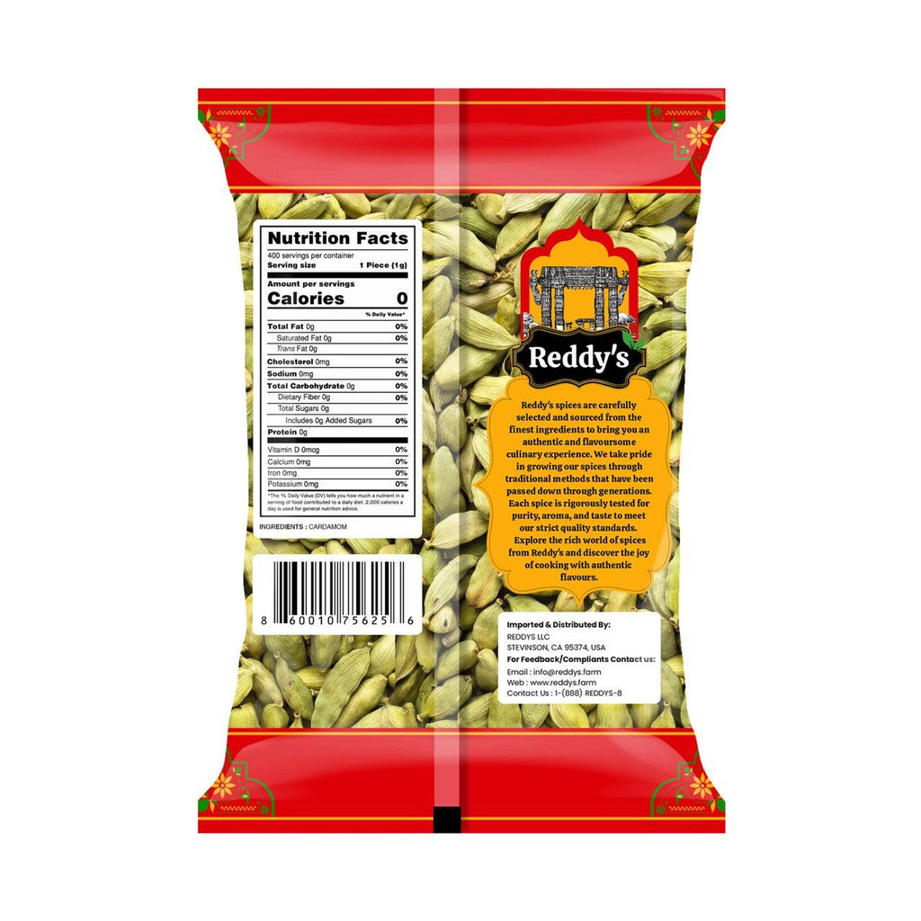 Reddy's Green Cardamom 14 OZ / 400 GM - Reddy's