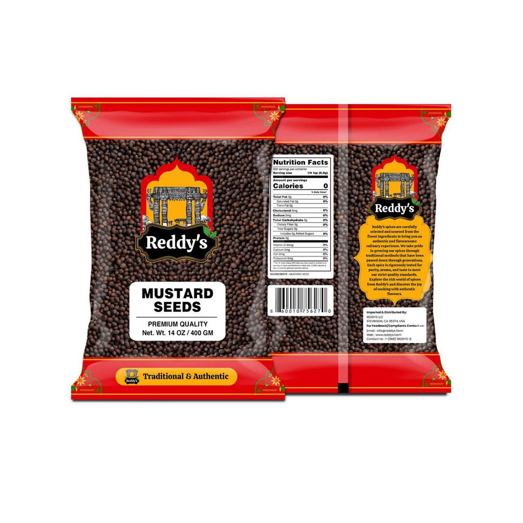 Reddy's Mustard Seeds 14 OZ / 400 GM - Reddy's