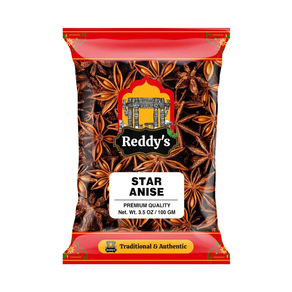 Reddy's Star Anise 3.5 OZ / 100 GM - Reddy's