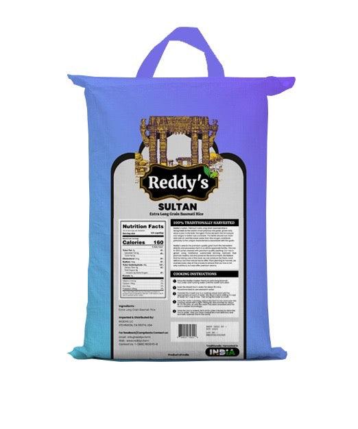 Reddy's Sultan Extra Long Basmati 10 LB - Reddy's