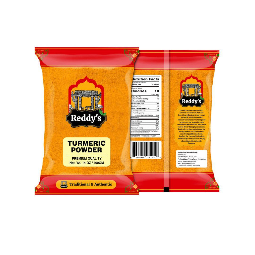 Reddy's Turmeric Powder 14 OZ / 400 GM - Reddy's