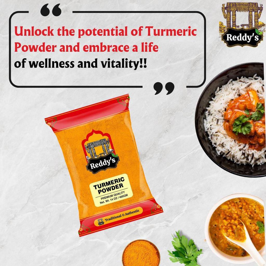 Reddy's Turmeric Powder 14 OZ / 400 GM - Reddy's